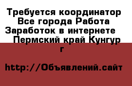 Требуется координатор - Все города Работа » Заработок в интернете   . Пермский край,Кунгур г.